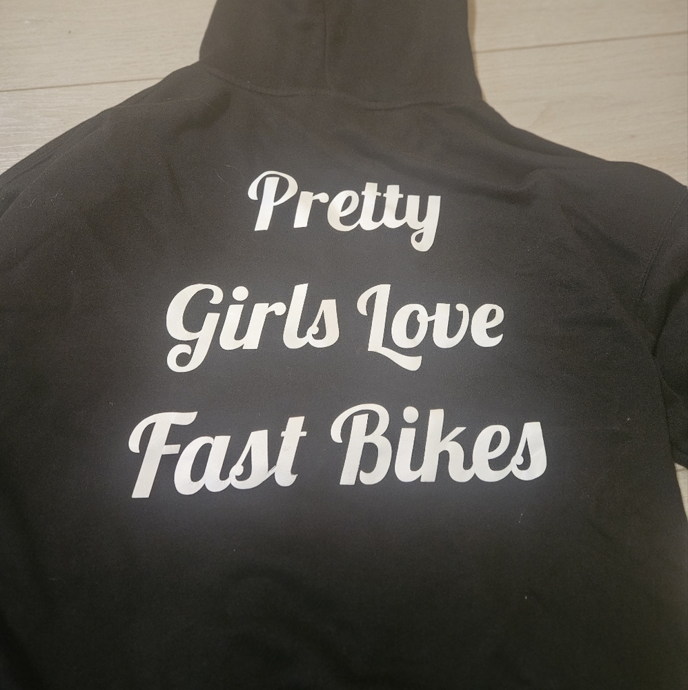 Custom Motorcycle hoodie! - Picture 2 of 2